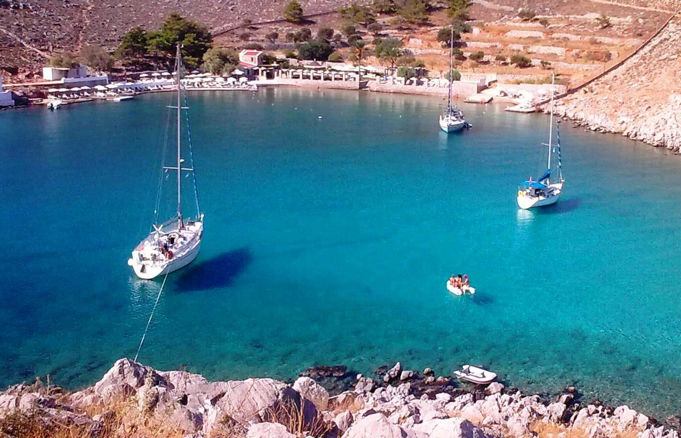 Beach Agia Marina Symi Holidays   Symi Holidays Agia Marina 2 